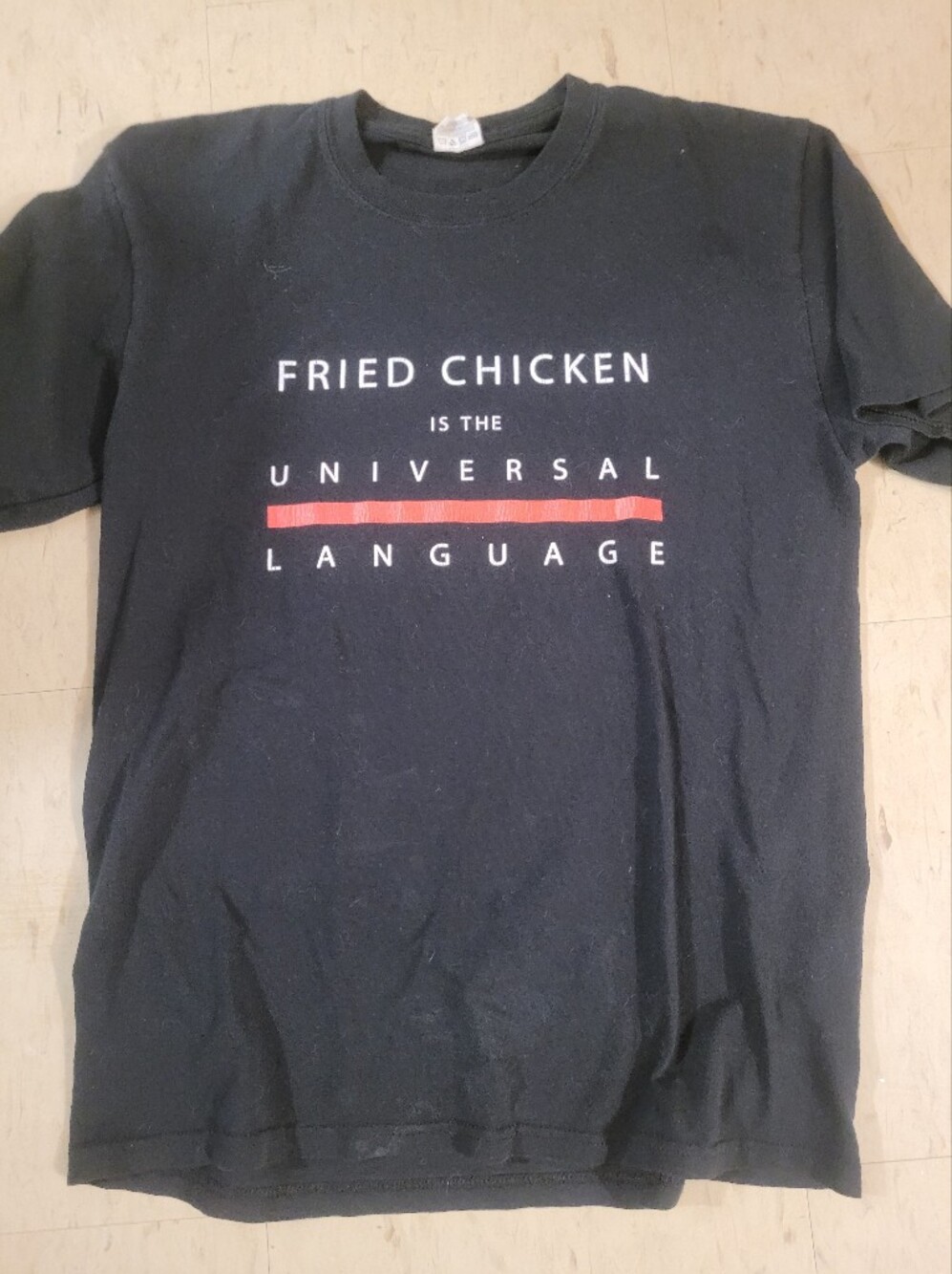 Fried Chicken Graphic Tee - Black